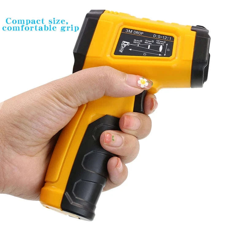TS380 Infrared Thermometer Non‑Contact Industrial Temperature Gauge-TS600 Add a handbag