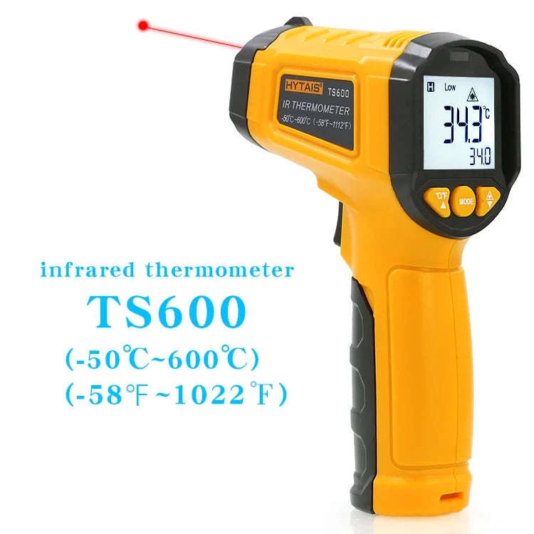 TS380 Infrared Thermometer Non‑Contact Industrial Temperature Gauge-TS600 Add a handbag