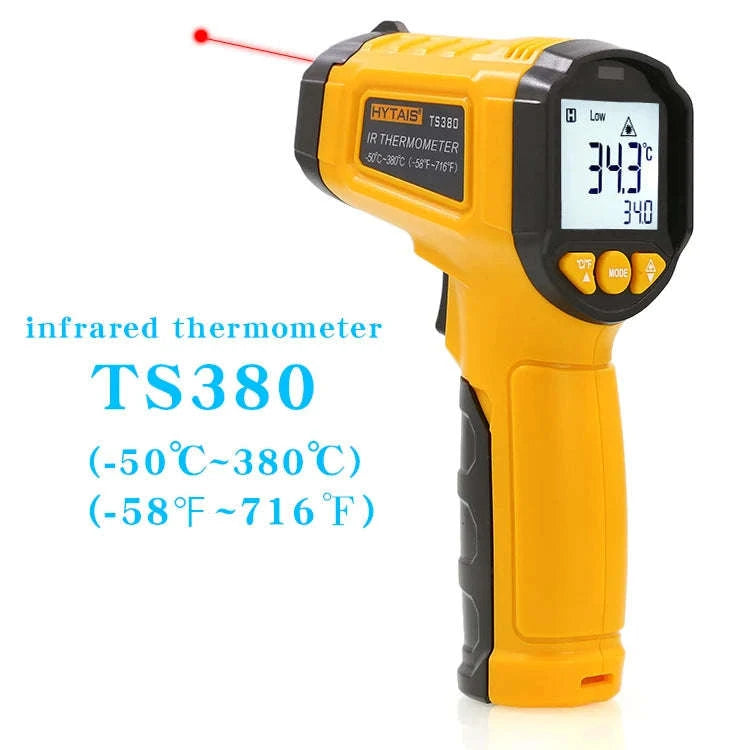 TS380 Infrared Thermometer Non‑Contact Industrial Temperature Gauge-TS600 Add a handbag
