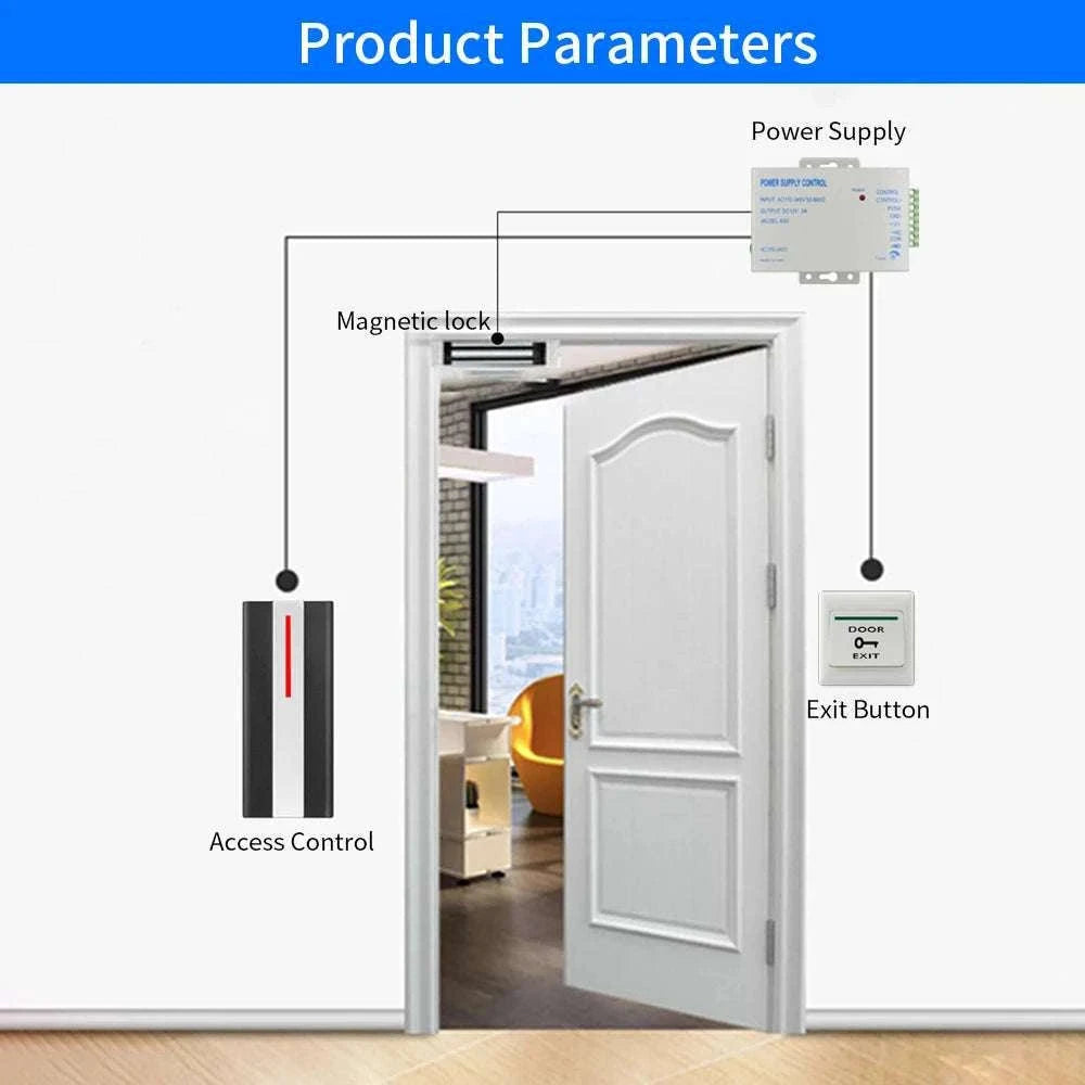 TTLock Bluetooth Access Control System IP67 Waterproof RFID Reader-H1X-TT-WK3