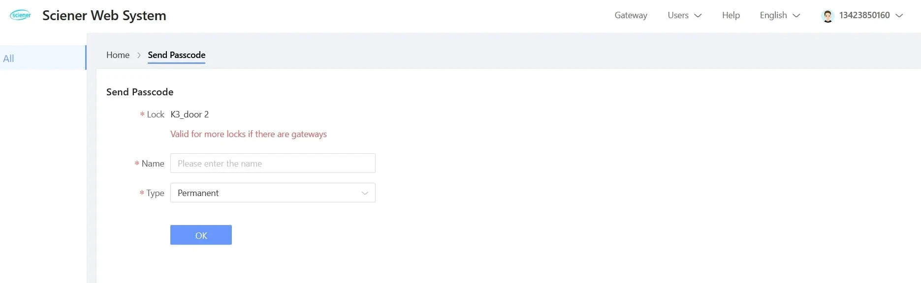 TTlock H3 Fingerprint Door Access Control System-G2 Gateway only