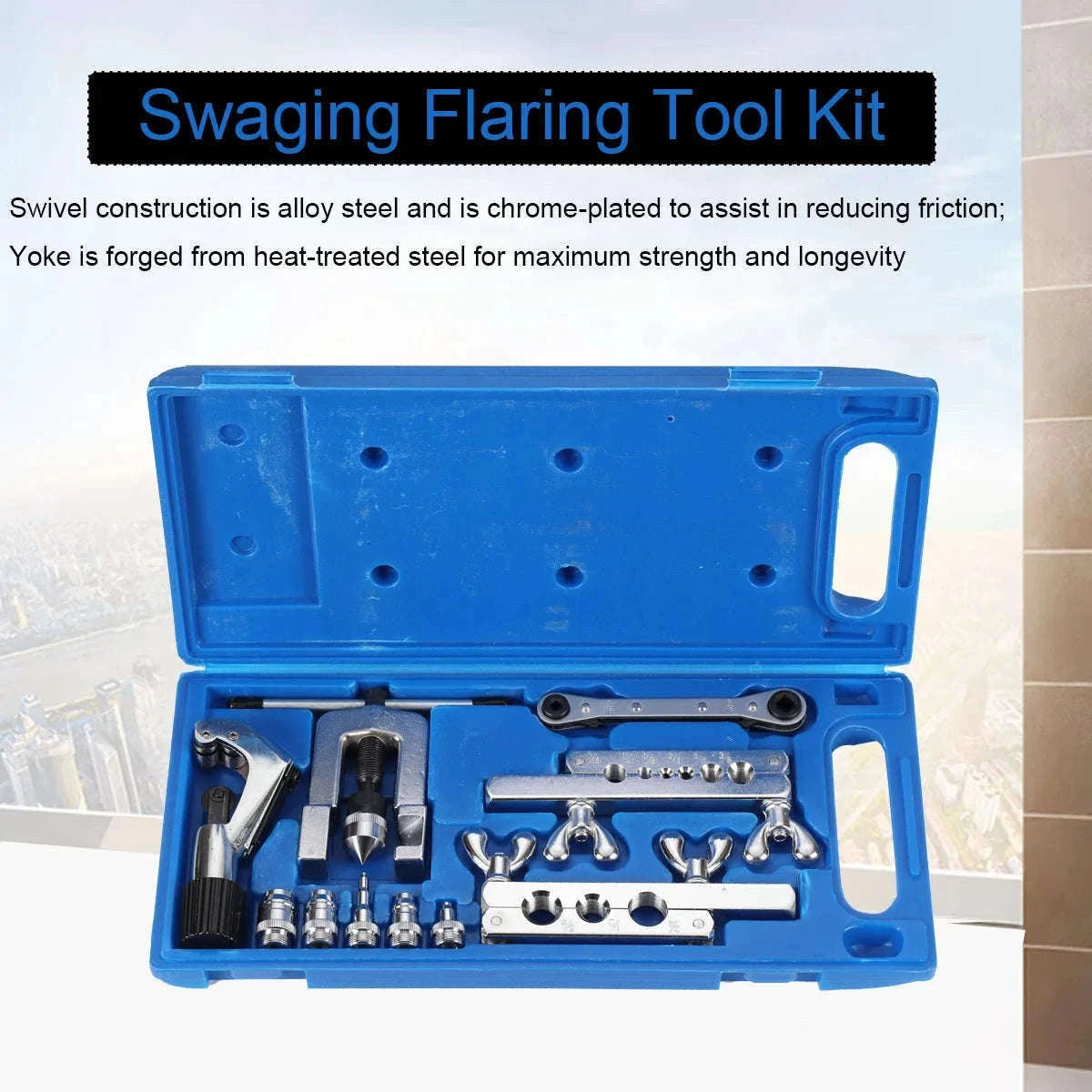 Tube Expander Pipe Expansion Tool Kit-United States