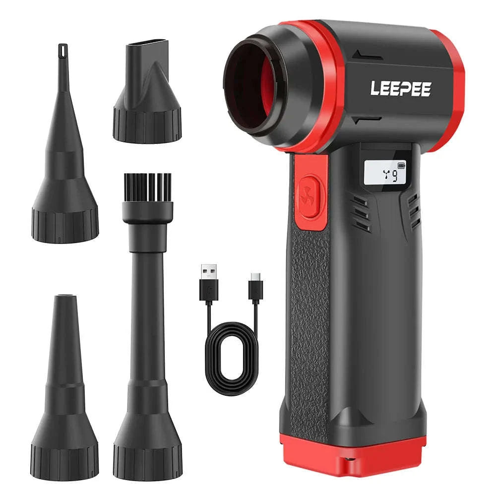 Turbo Jet Fan 130,000RPM Electric Air Duster & Car Blower-2 IN 1