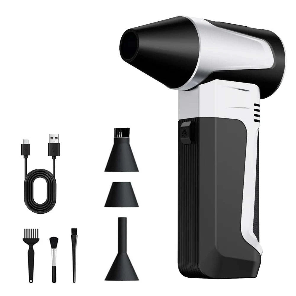 Turbo Jet Fan 130,000RPM Electric Air Duster & Car Blower-2 IN 1