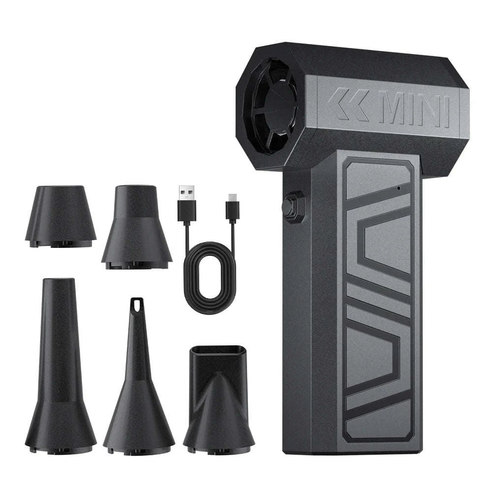 Turbo Jet Fan 130,000RPM Electric Air Duster & Car Blower-2 IN 1