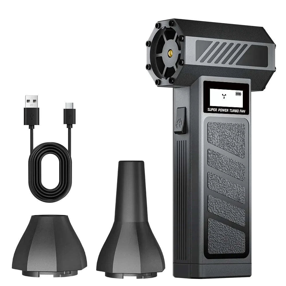 Turbo Jet Fan 130,000RPM Electric Air Duster & Car Blower-2 IN 1