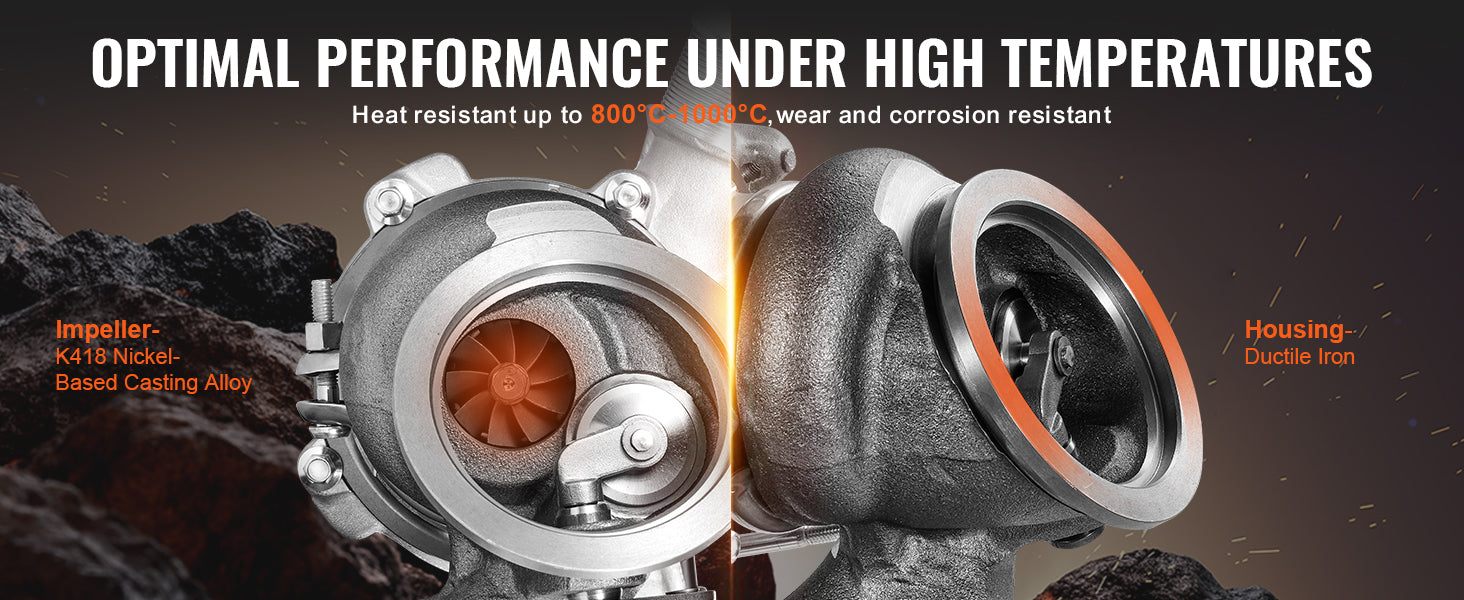 Kit de turbocompresseur pour Chevy Cruze 2011–2019 1.4T avec joints