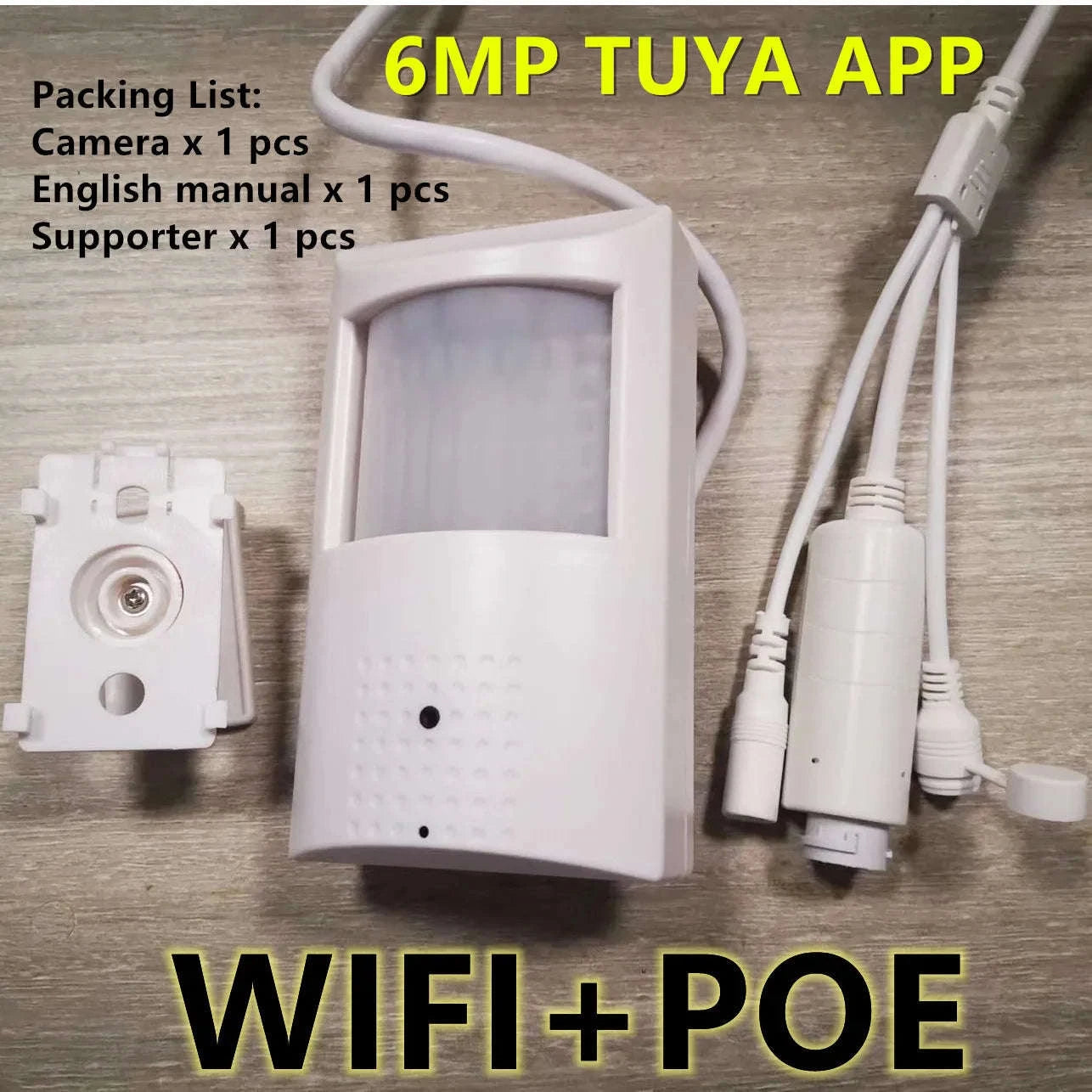 Tuya 6MP Mini WiFi Indoor Security Camera with Two-Way Audio-4MP WIFI