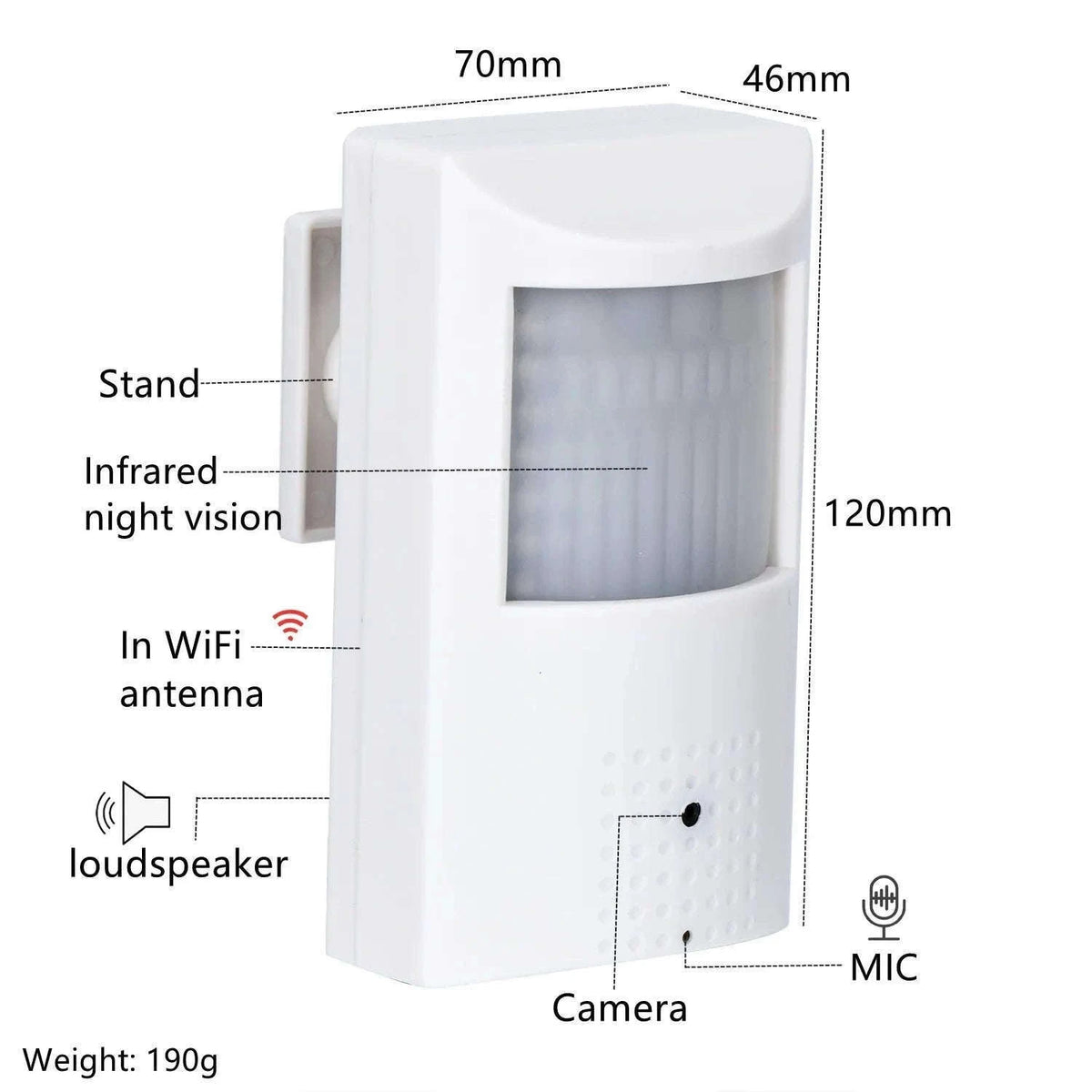 Tuya 6MP Mini WiFi Indoor Security Camera with Two-Way Audio-4MP WIFI