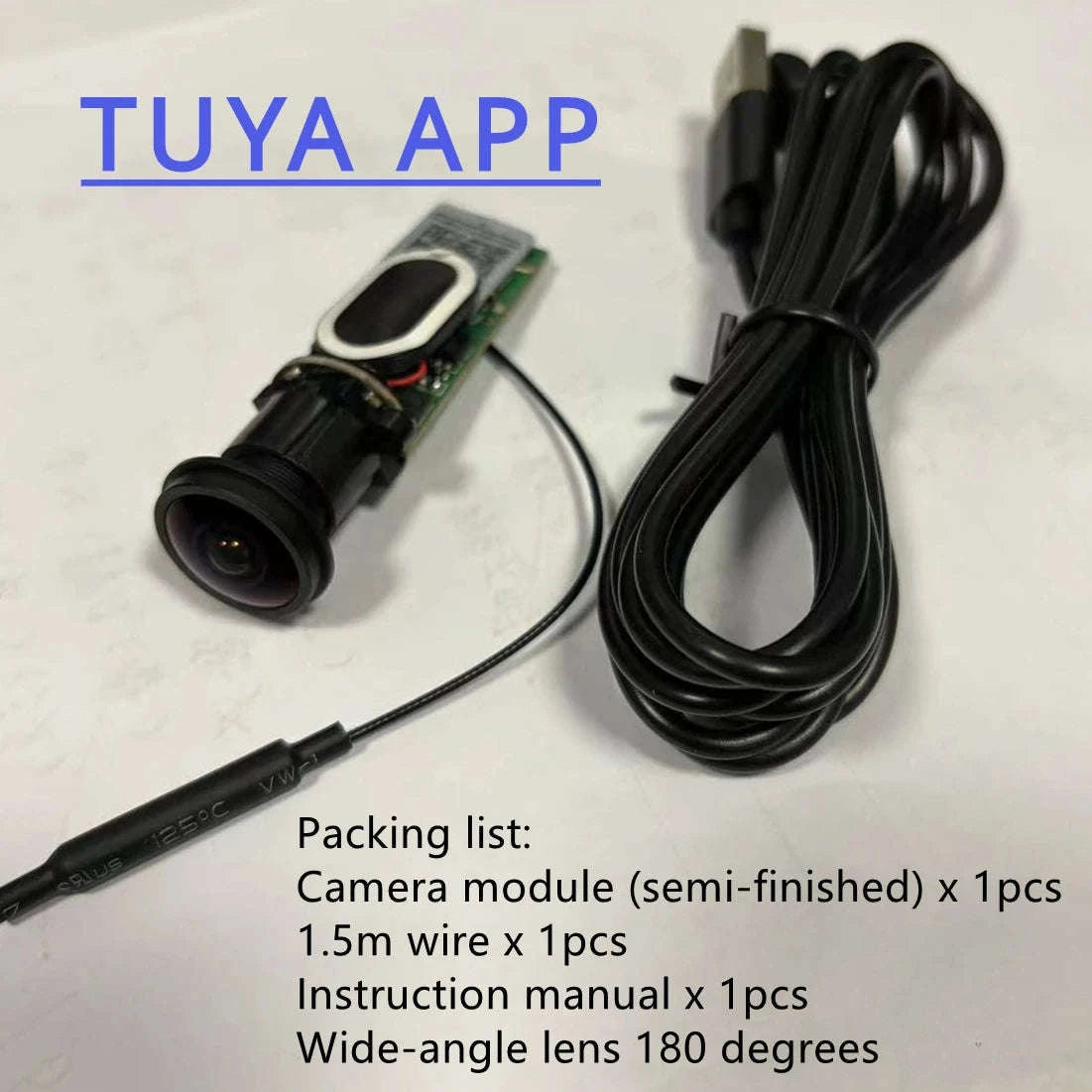 Tuya Mini 1080P WiFi IP Camera Module with Motion Detection-3.7mm lens