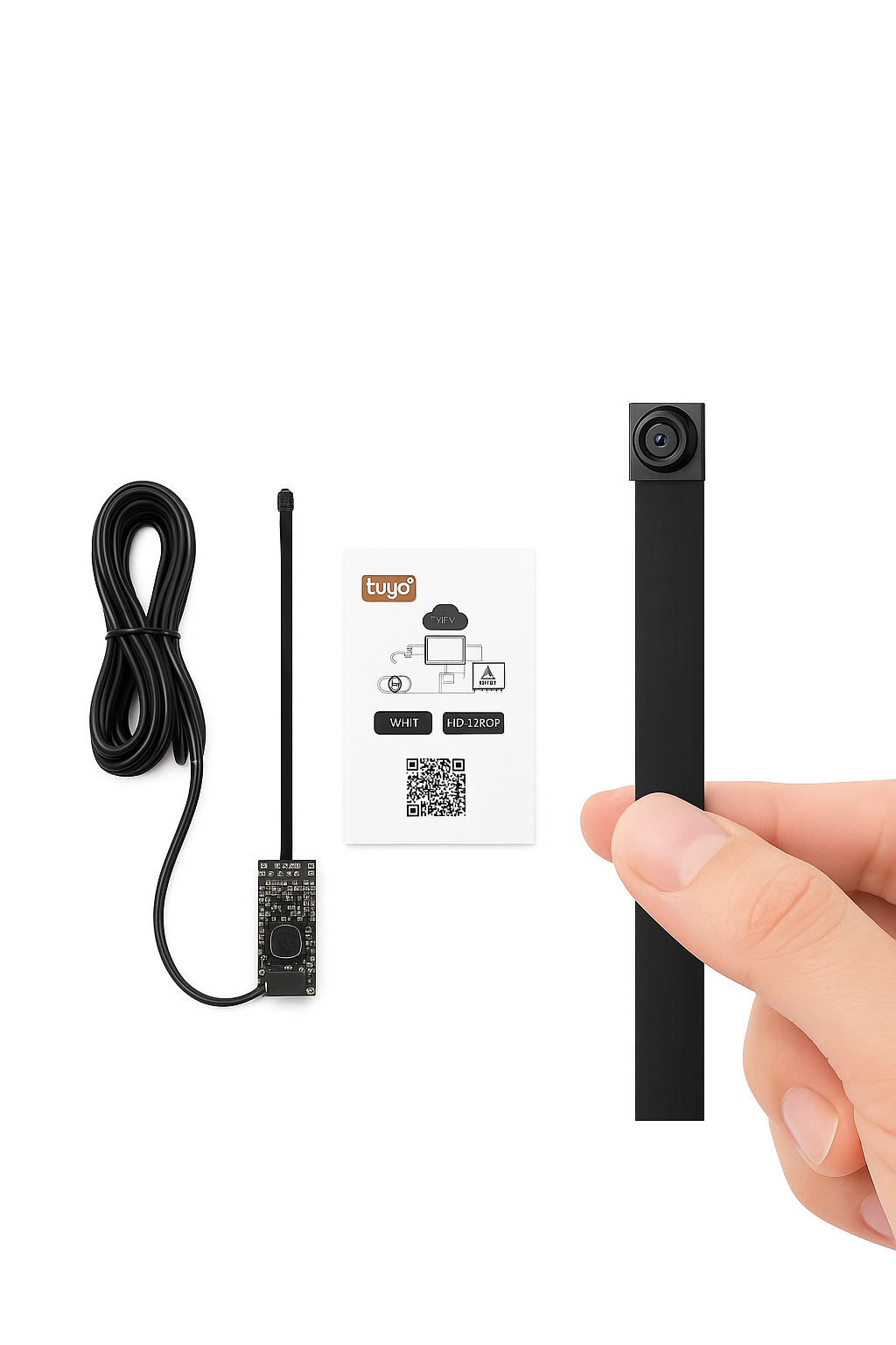 Tuya Mini wifi PCB-kamera laajakulma 2.1mm 3MP sisätiloihin Onvif sisäänrakennettu äänio IPC smart security TUYA APP Cam