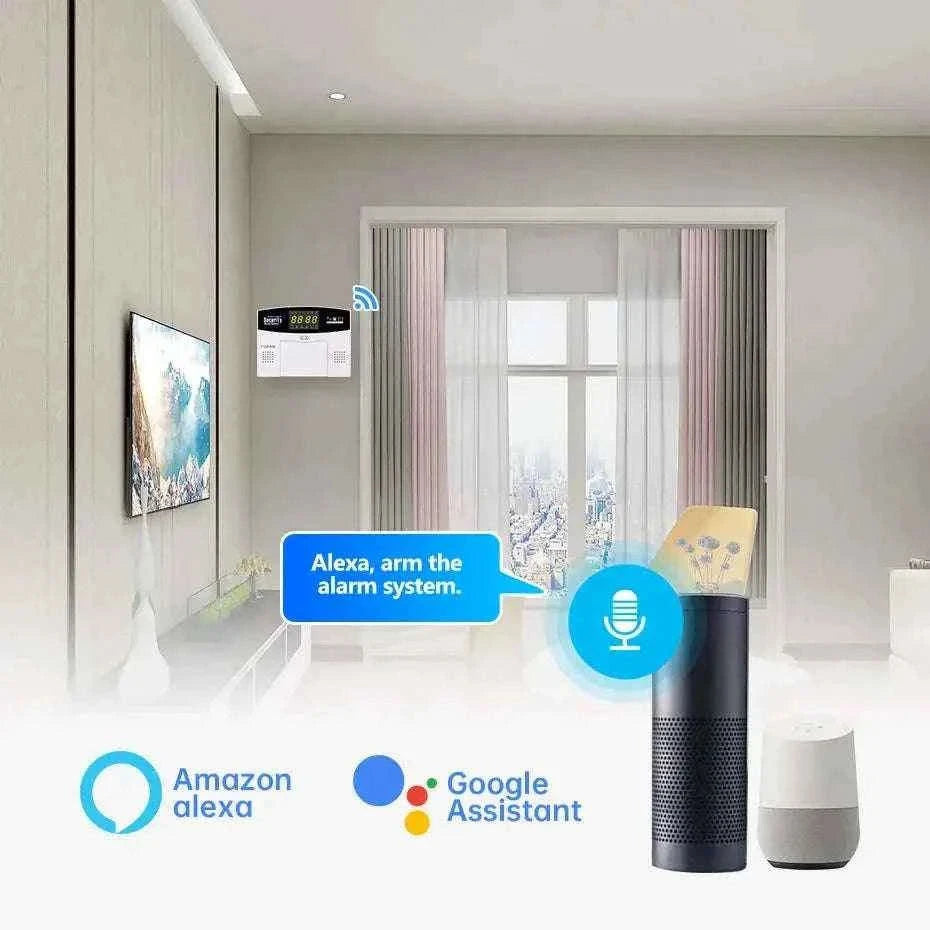 Tuya Smart Alarm System WiFi & 4G GSM Home Security Hub-W210 WiFi GSM Kit 1 / CHINA