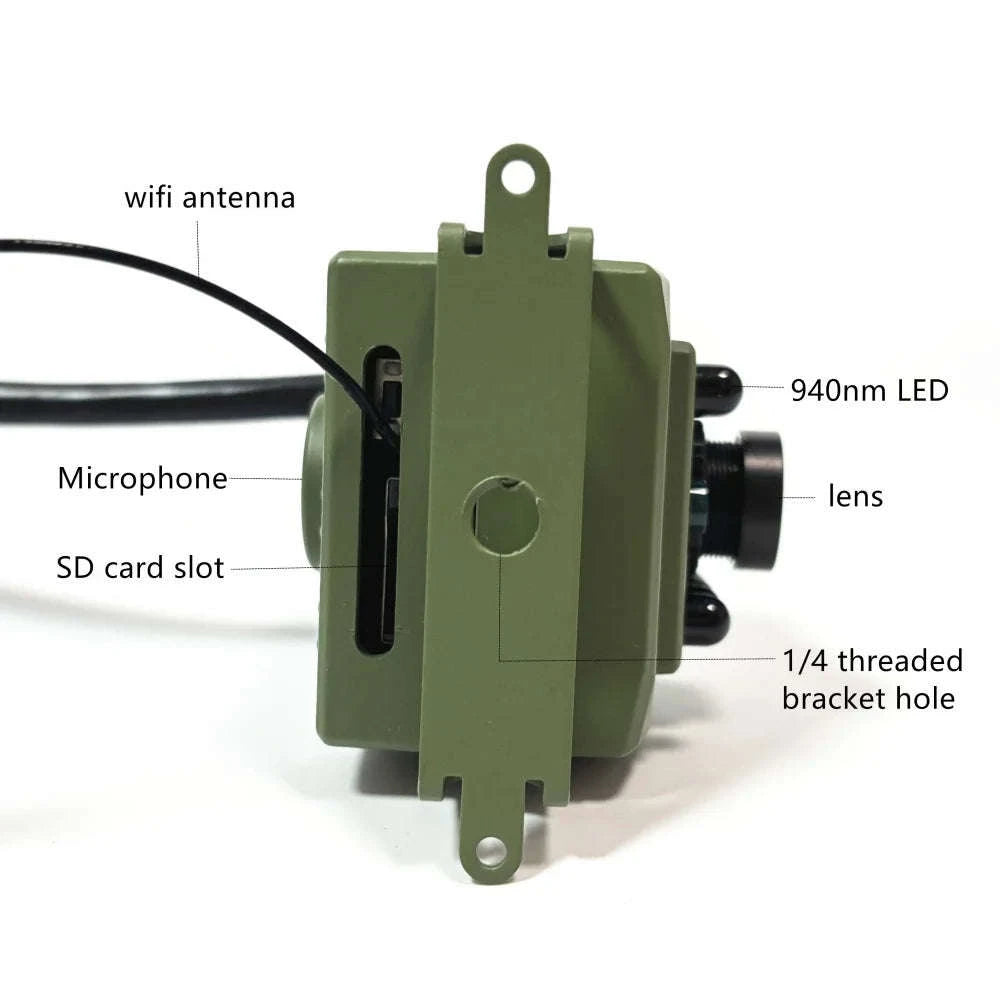 Tuya Smart Bird Watching Camera with Night Vision-4MP WIFI / 3.6mm