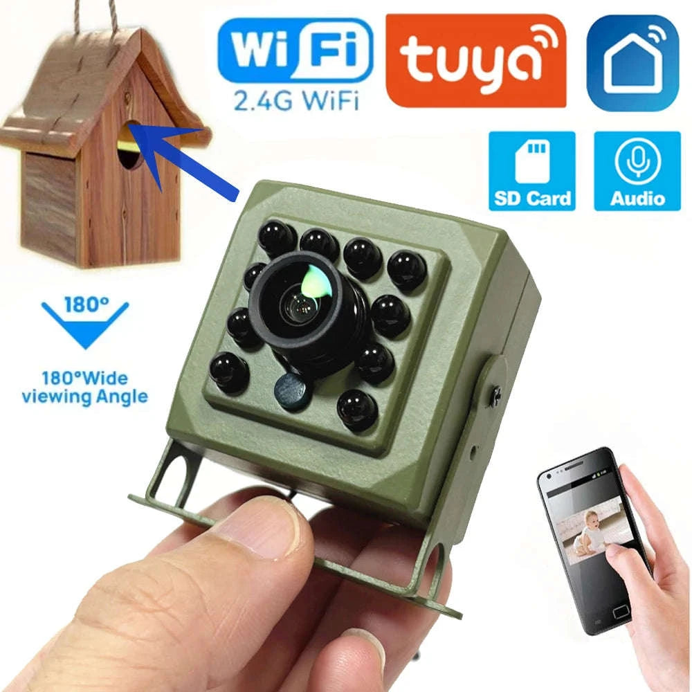Tuya Smart Bird Watching Camera with Night Vision-4MP WIFI / 3.6mm