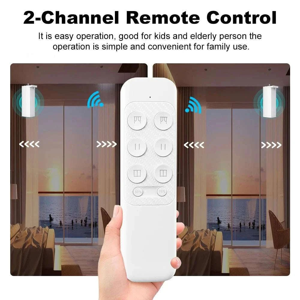 Tuya Smart Electric Curtain Motor-EU Plug (Zigbee) / Motor