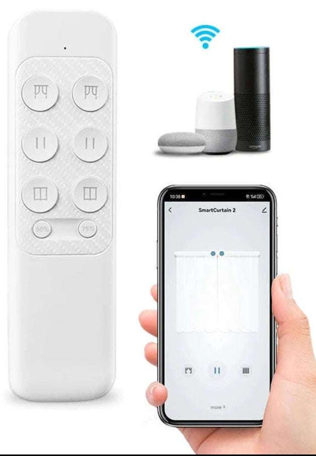 Tuya Smart Electric Curtain Motor for Quiet Automated Control-EU Plug (Zigbee) / Motor