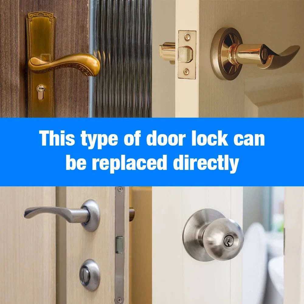 Tuya Smart Fingerprint Door Lock with App and Key Unlock-United States