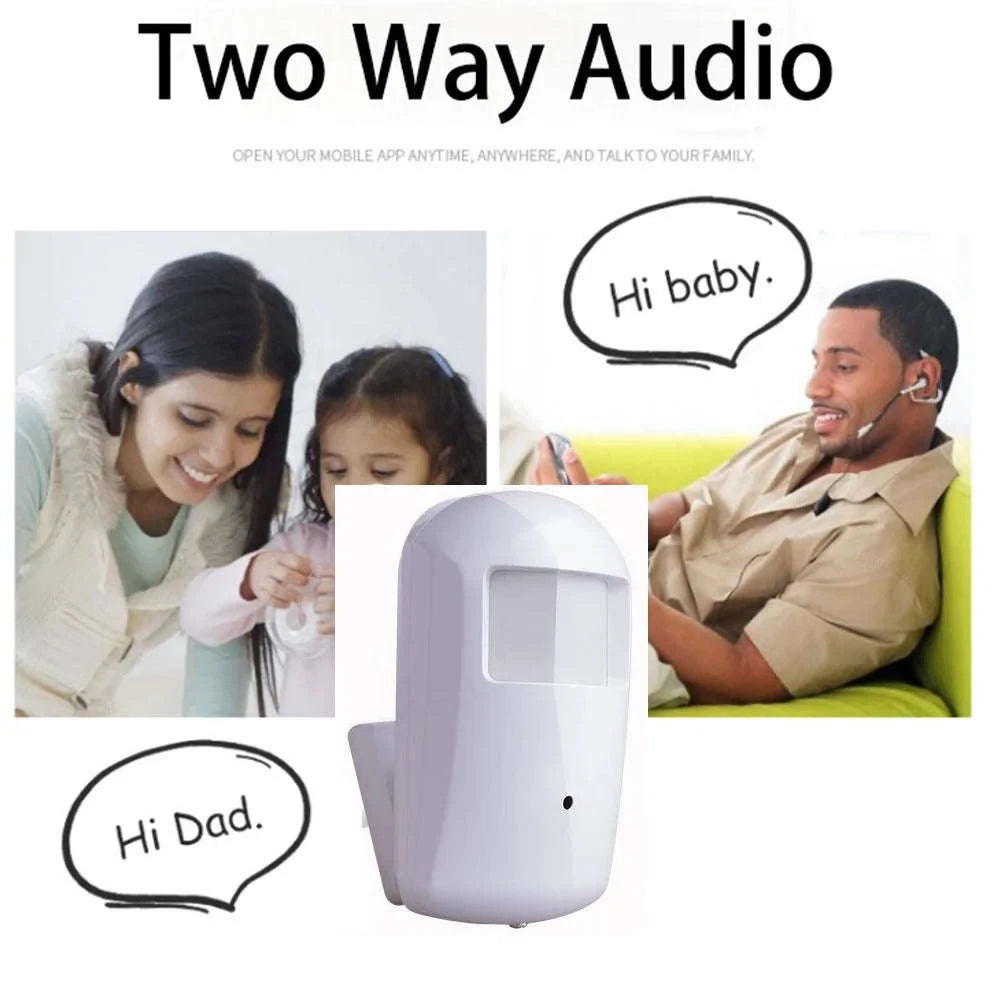 Tuya Smart Mini IP Camera with Night Vision and 2-Way Audio-2MP / UK Plug