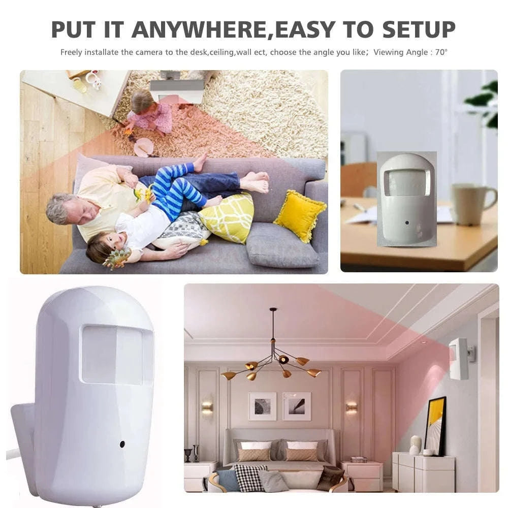 Tuya Smart Mini IP Camera with Night Vision and 2-Way Audio-2MP / UK Plug