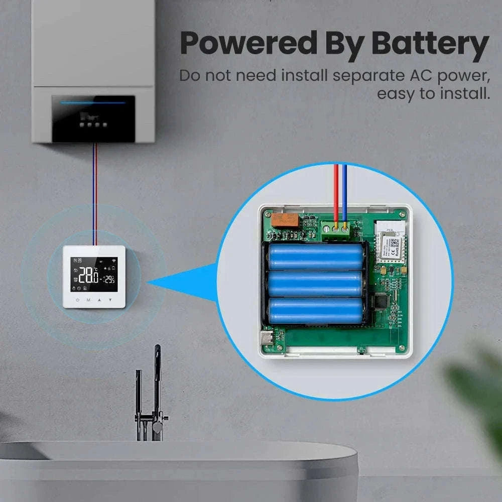 Tuya Smart Thermostat Controller for Smart Heating Control-ZigBee Version
