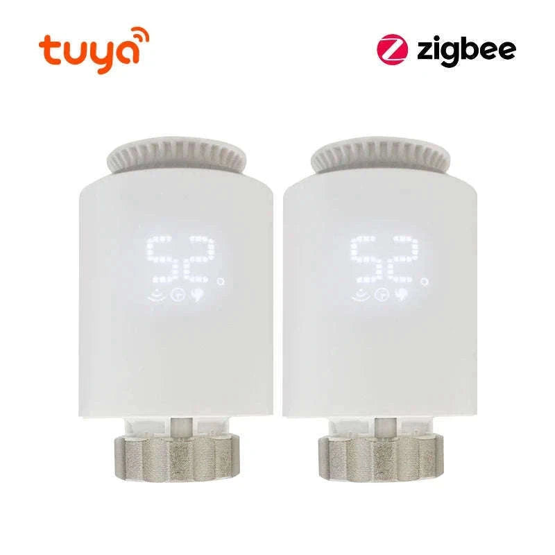 Tuya Smart ZigBee 3.0 TRV Radiator Valve Controller-ME167 2PCS