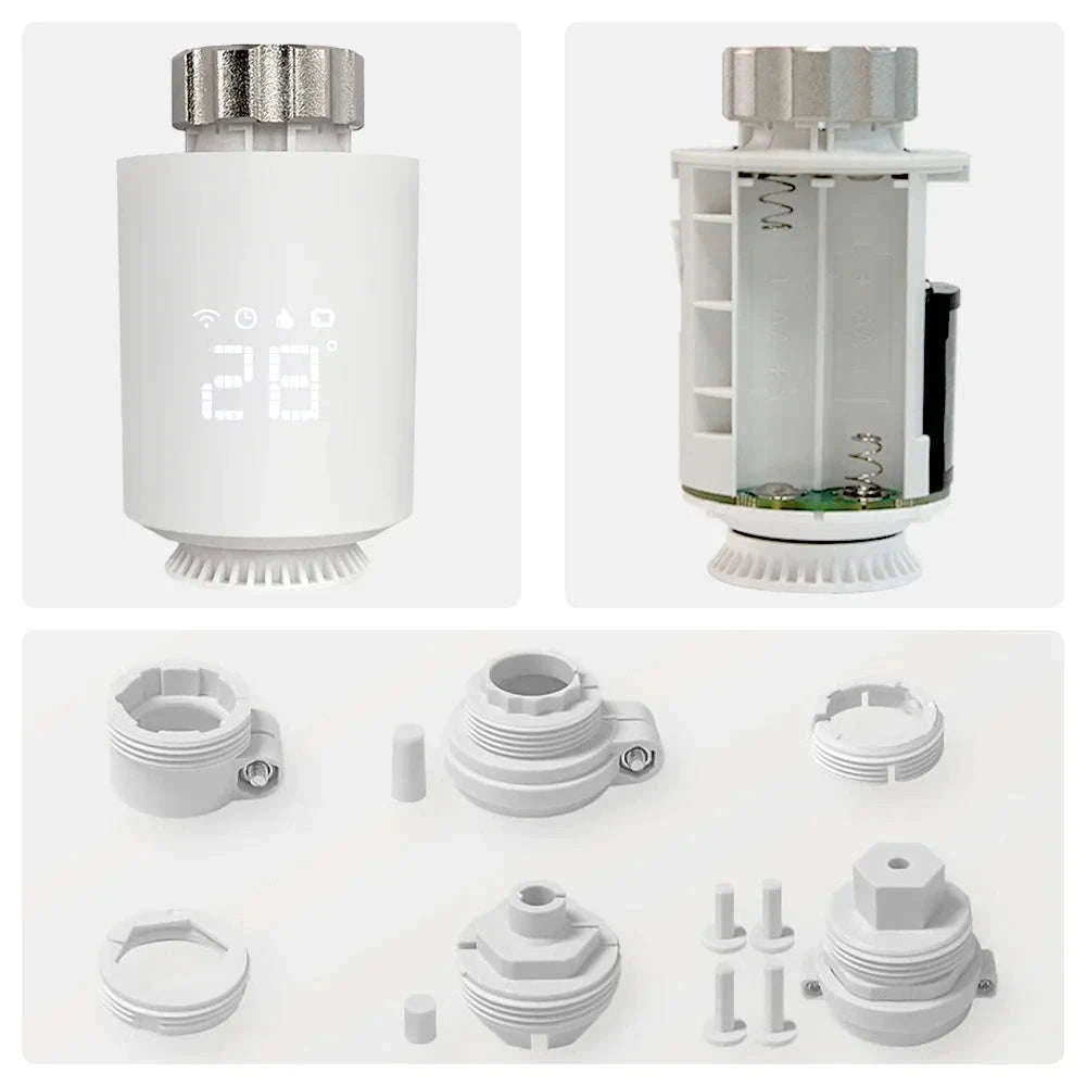 Tuya Smart ZigBee 3.0 TRV Radiator Valve Controller-ME167 2PCS