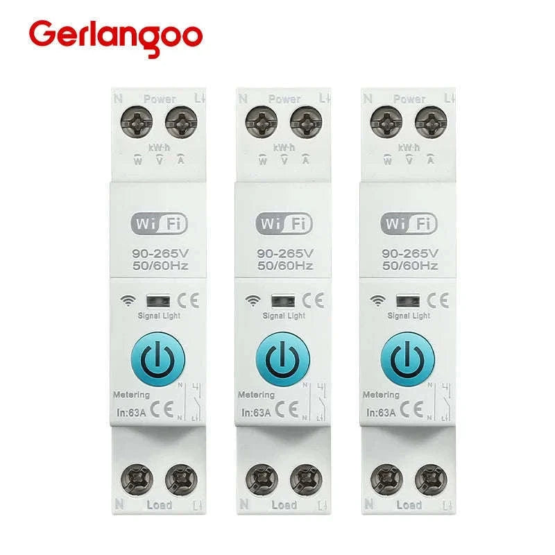 Tuya WiFi Smart Circuit Breaker with Energy Monitoring-25A / No Metering