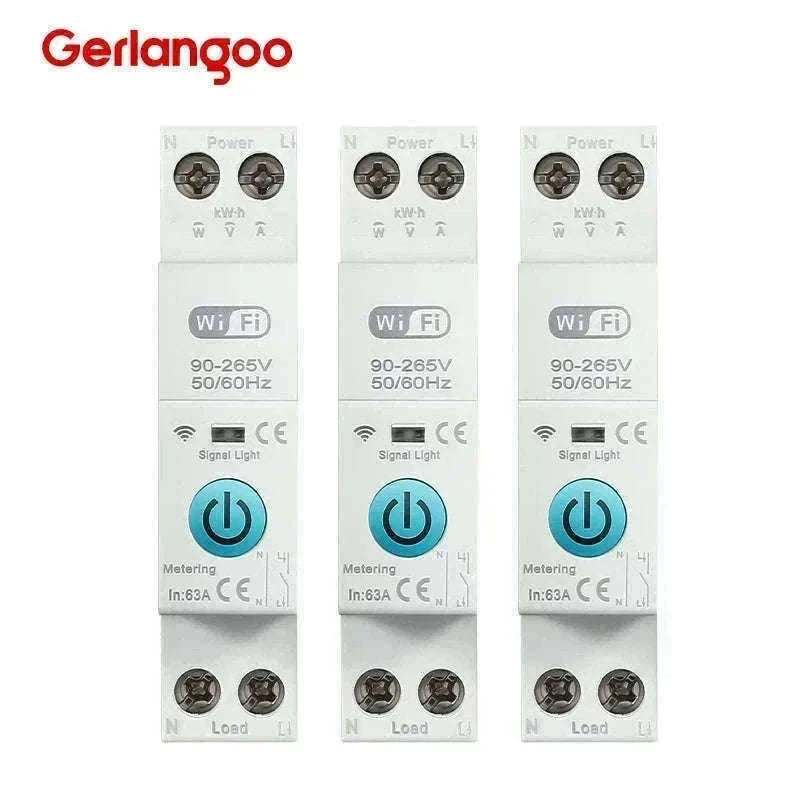 Tuya WiFi Smart Circuit Breaker with Energy Monitoring-25A / No Metering