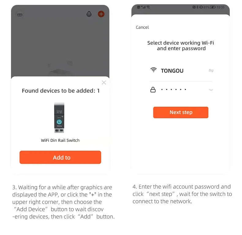 TUYA WiFi Smart Circuit Breaker with Power Metering 1P 63A-32A / White No metering
