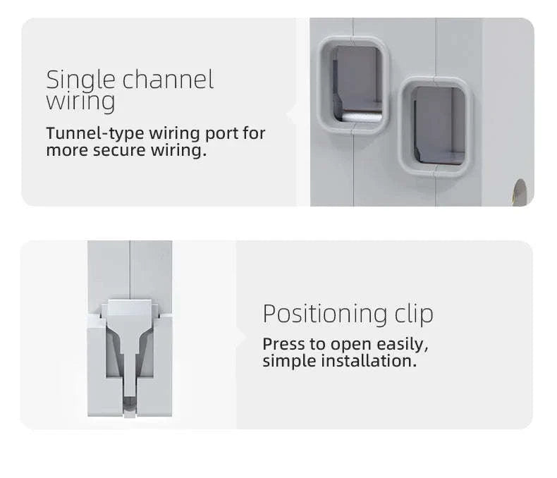 TUYA WiFi Smart Circuit Breaker with Power Metering 1P 63A-32A / White No metering