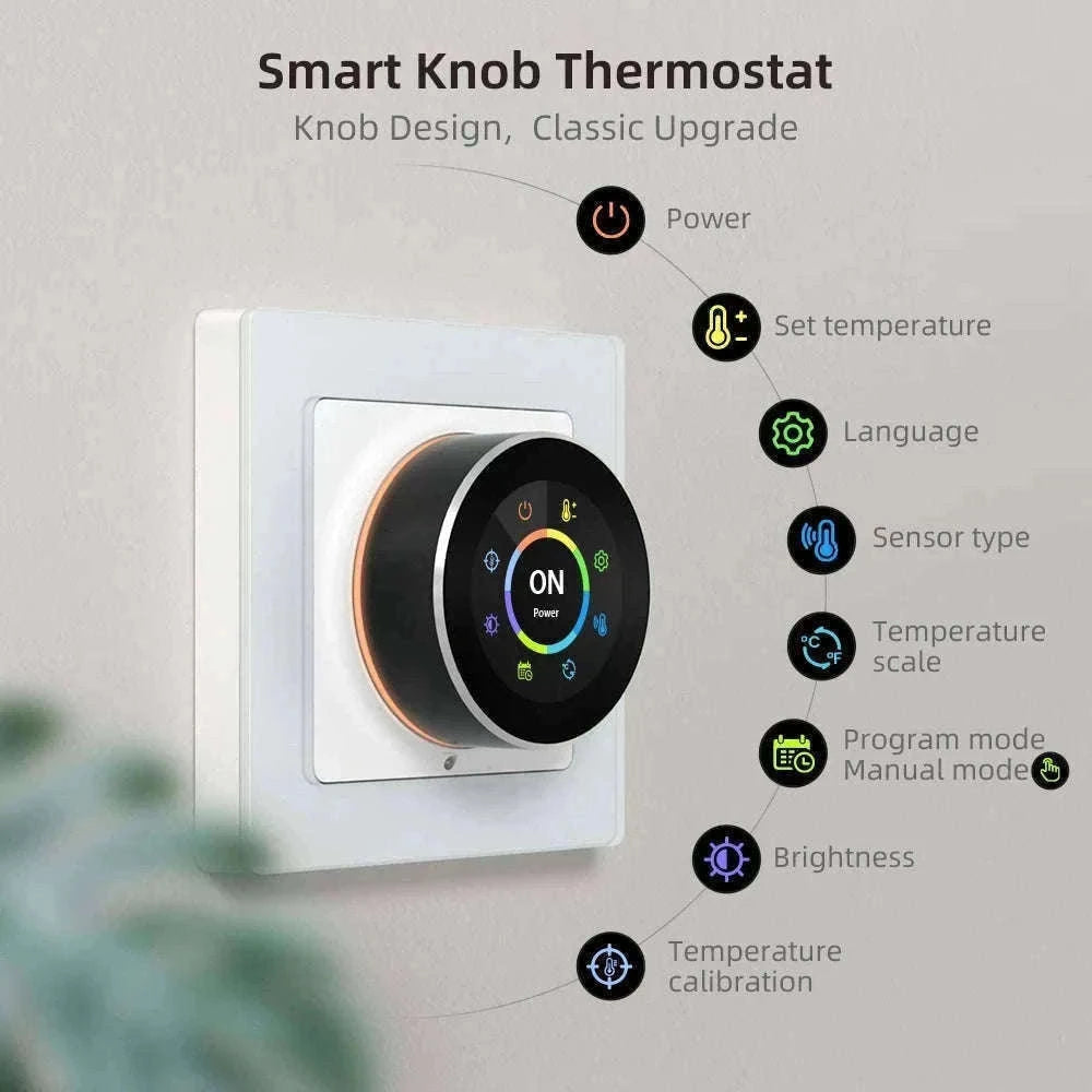 Tuya WiFi Smart Thermostat Controller for Easy Heating Control-WiFi ElectricHeating / CHINA