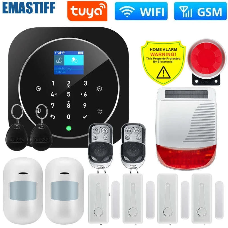 Tuya WiFi W9B Smart Home Alarm System-W9B9 / EU Plug