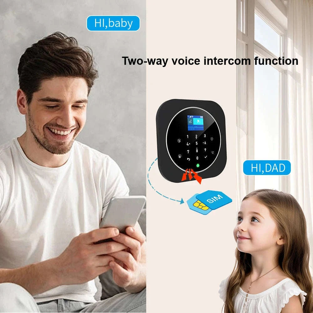 Tuya WiFi W9B Smart Home Alarm System-W9B9 / EU Plug