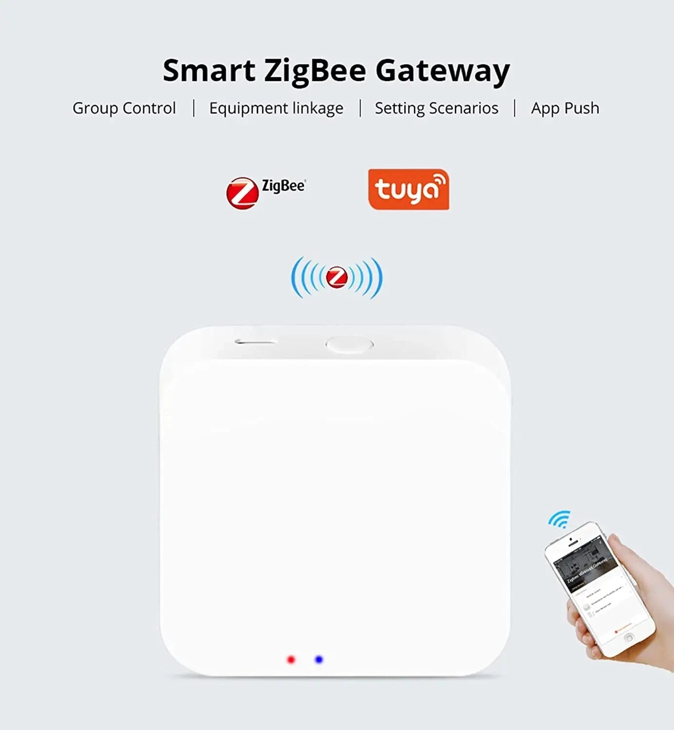 Tuya Zigbee Gateway Hub Smart Home Automation Bridge-white / Zigbee Gateway