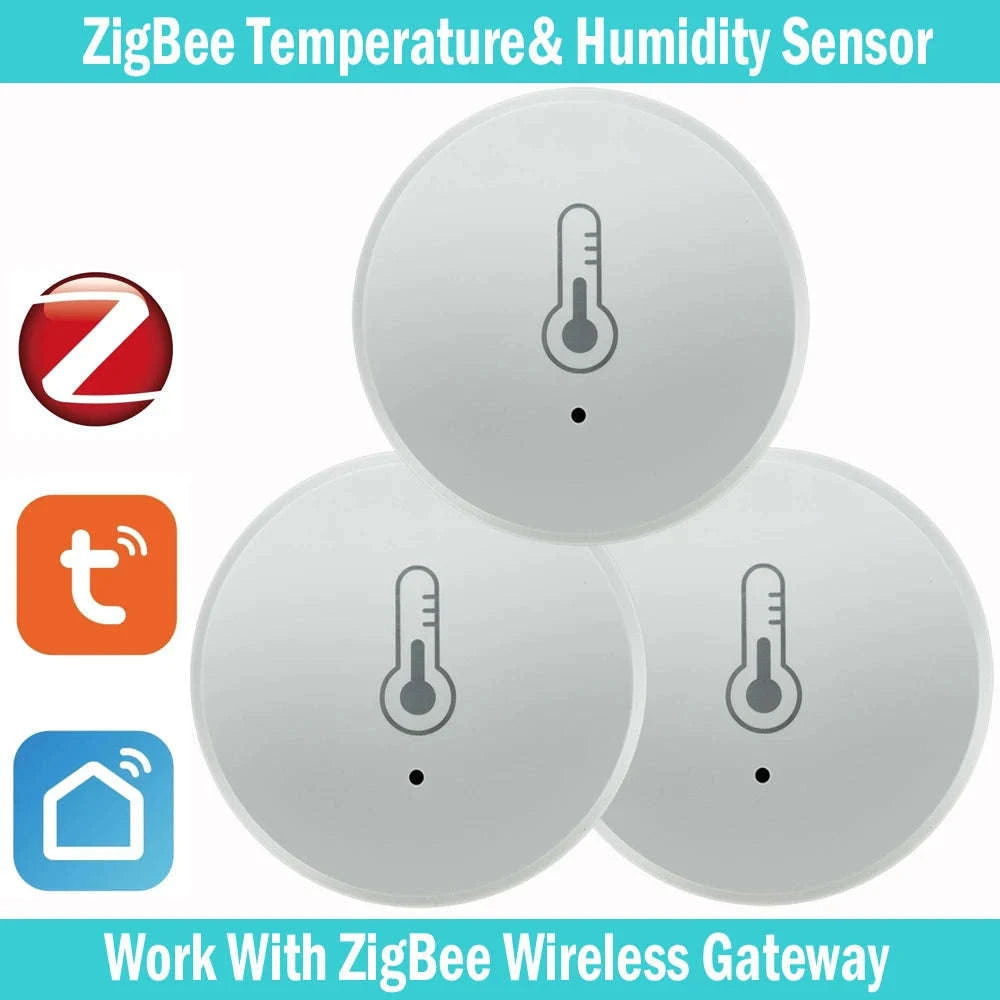 Tuya Zigbee Temperature and Humidity Sensor-4PCS