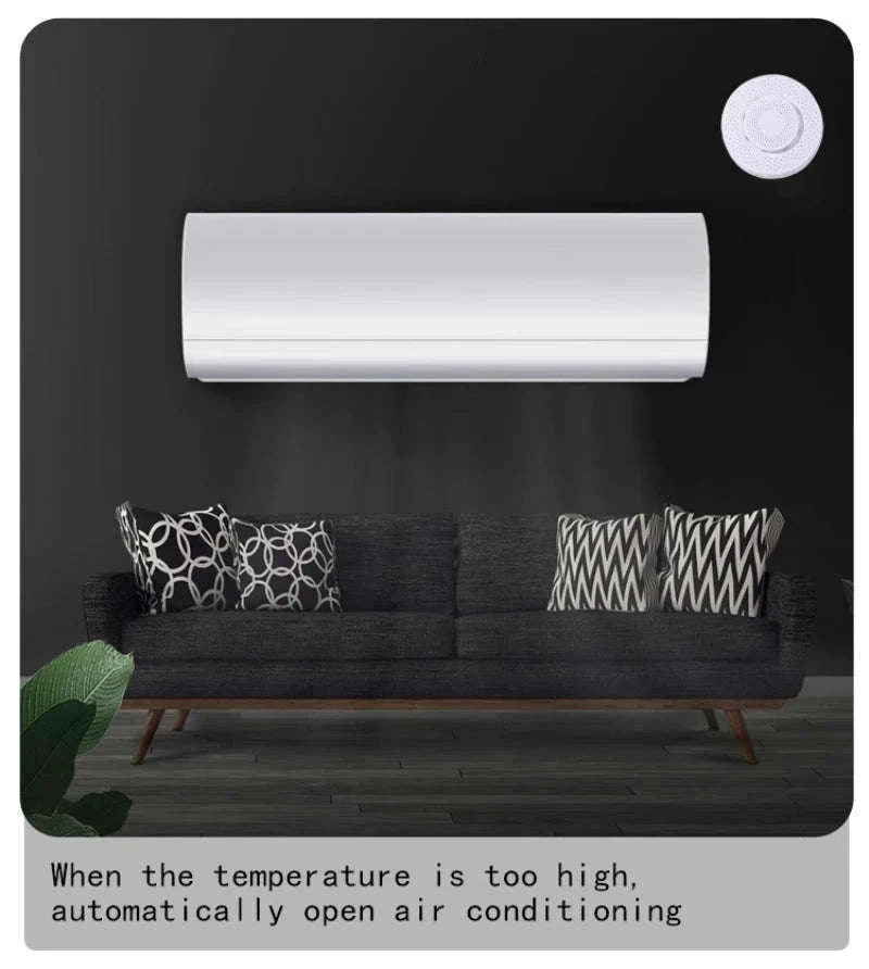 Tuya Zigbee/WiFi Air Quality Sensor for Smarter Home Monitoring-Zigbee Version 5in1 / China Mainland