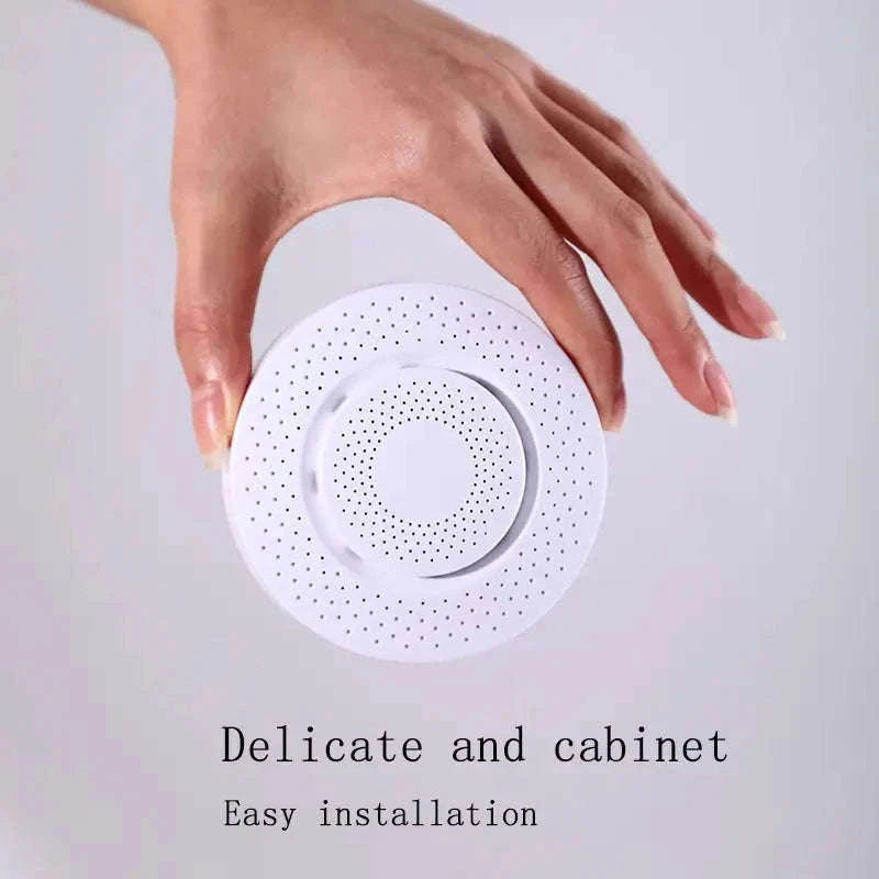 Tuya Zigbee/WiFi Air Quality Sensor for Smarter Home Monitoring-Zigbee Version 5in1 / China Mainland