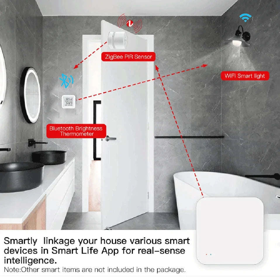 Tuya Zigbee Wireless Hub Gateway for Smart Home Automation-G01 Pro