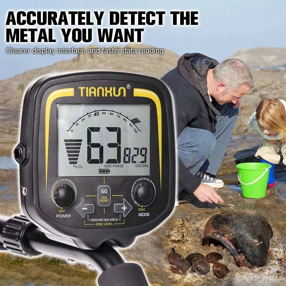 TX-850 Professional Metal Detector-