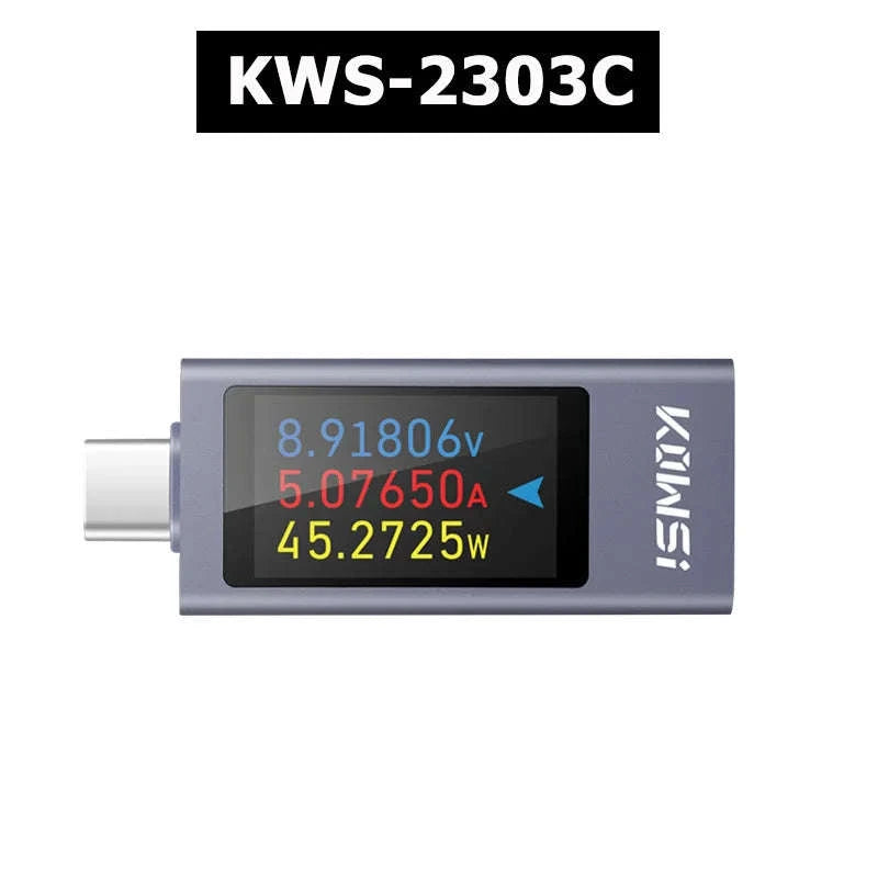 Type‑C Multi‑Function Digital Display Power Meter-KWS-2303C