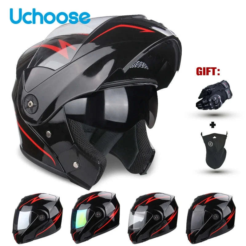 Uchoose Modular Motorcycle Helmet-5 / XL