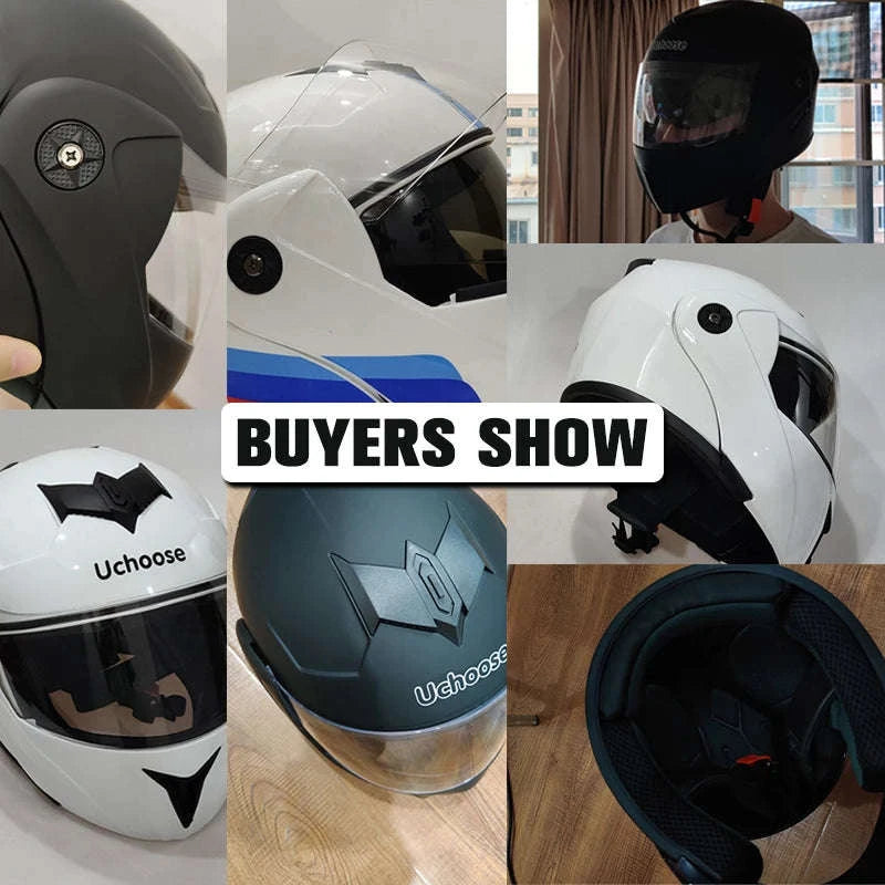Uchoose Modular Motorcycle Helmet-5 / XL