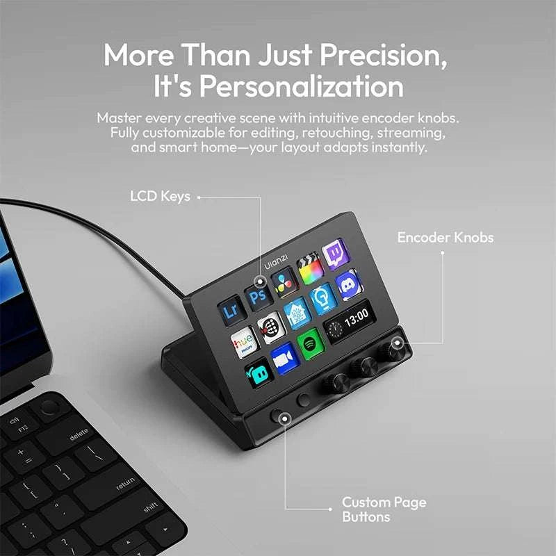Ulanzi D200X Desktop Control Hub for Creative Workflow Setup-D200X D100H Set / China Mainland