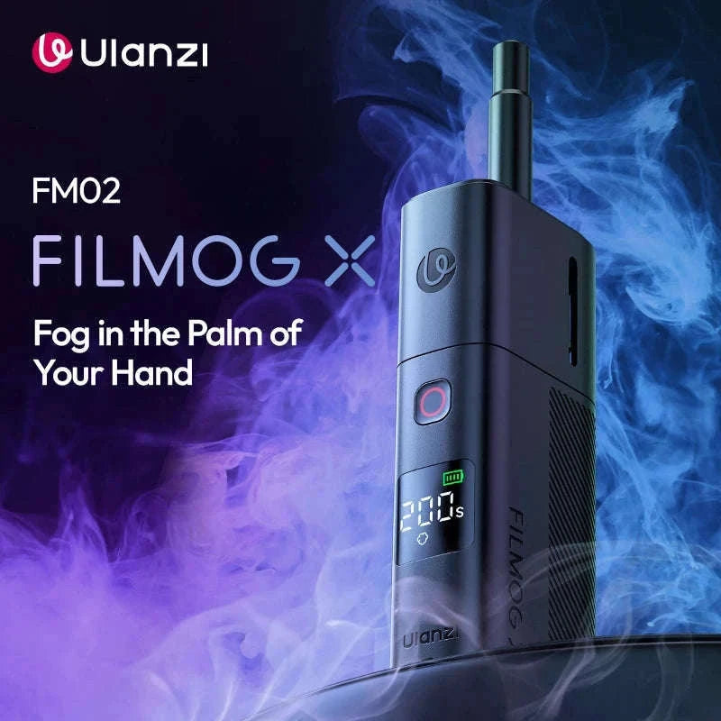 Ulanzi FM02 30W Portable Smoke Machine for Photo & Video Effects-black / China Mainland