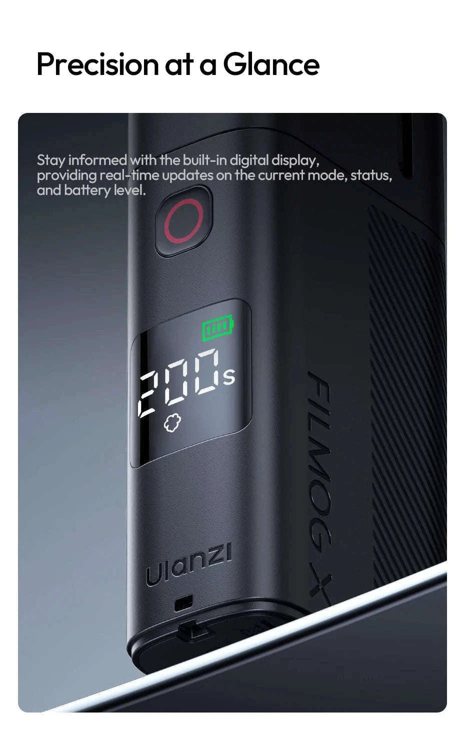 Ulanzi FM02 30W Portable Smoke Machine for Photo & Video Effects-black / China Mainland