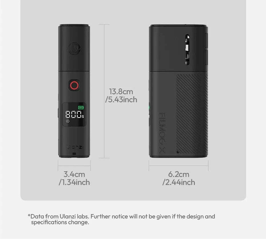 Ulanzi FM02 30W Portable Smoke Machine for Photo & Video Effects-black / China Mainland