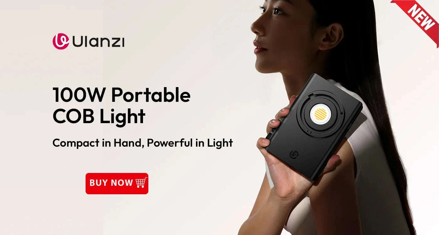 Ulanzi L023 40W Pro Portable LED Video Light-Without charger / brazil