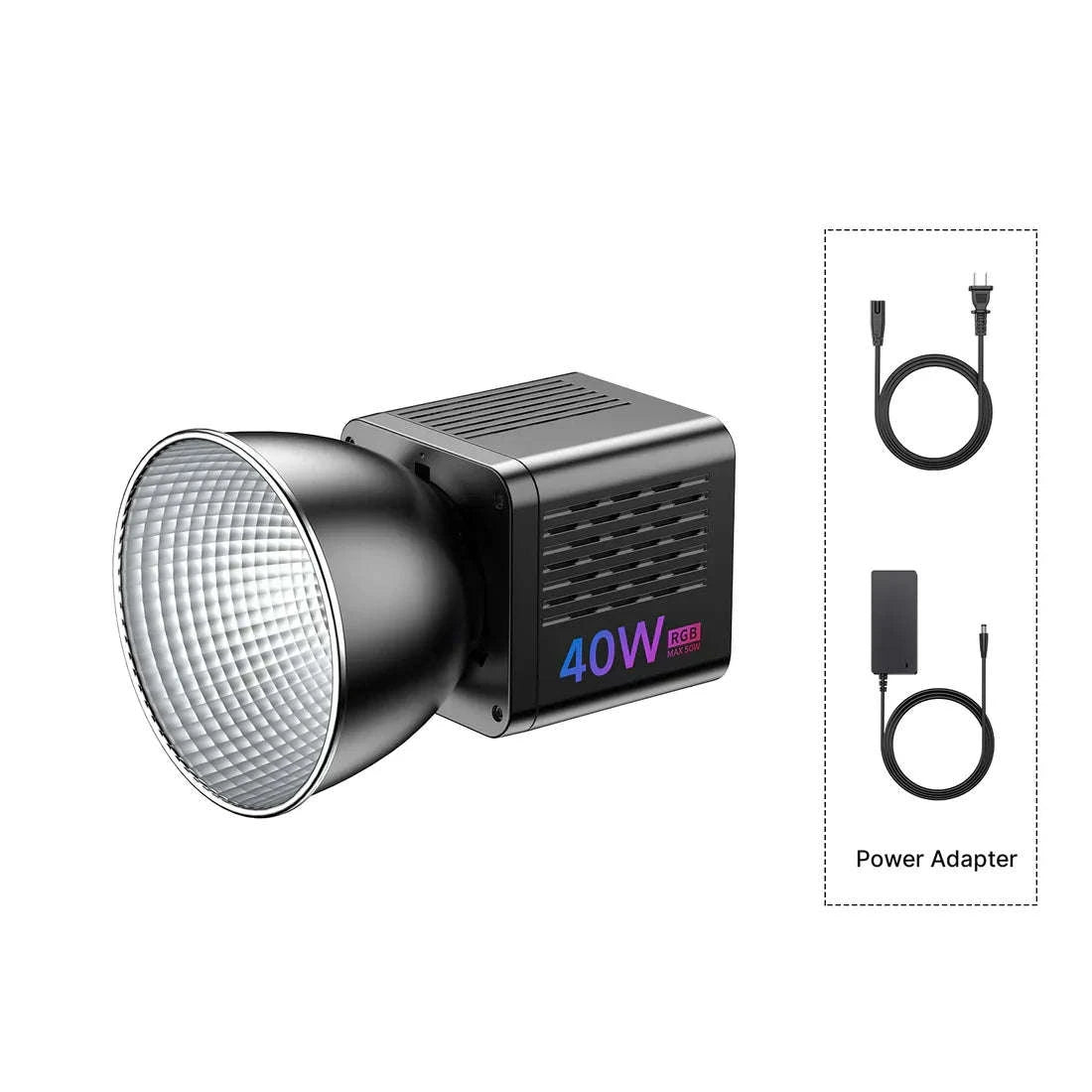 Ulanzi L024 40W RGB Video Light with Mini Bowens Mount-only Light / spain