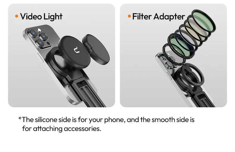 Ulanzi MA38 MagLock Magnetic Phone Stand with Hidden Hook-MA38 / China Mainland