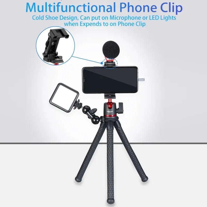 Ulanzi MT-11 Flexible Tripod for Phones and Cameras-MT-11 BT Kit / brazil